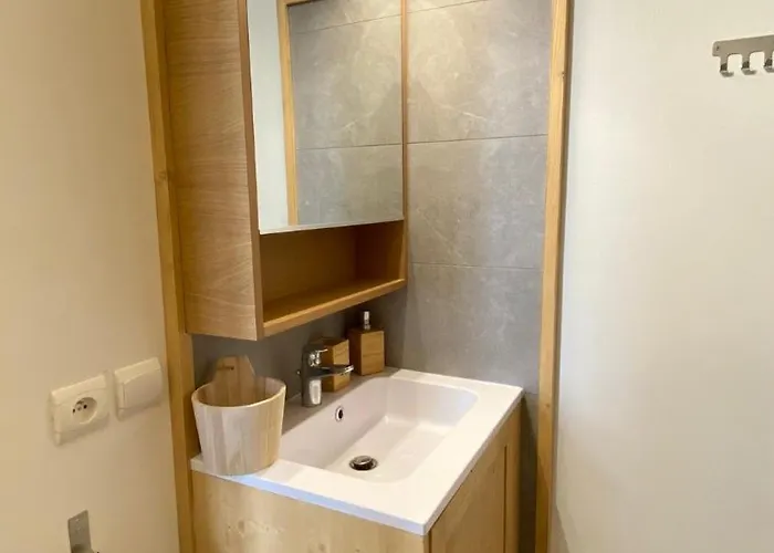 アパート La Bergerie 10-12 Personnes Au Pied Des Pistes A Montalbert