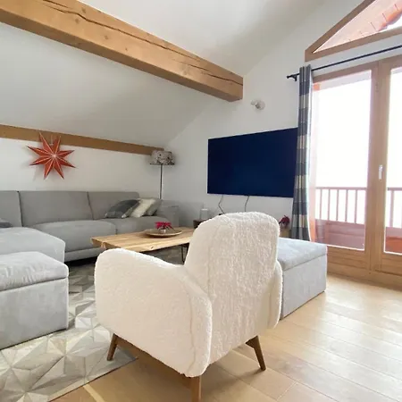 Apartamento La Bergerie 10-12 Personnes Au Pied Des Pistes A Montalbert *
