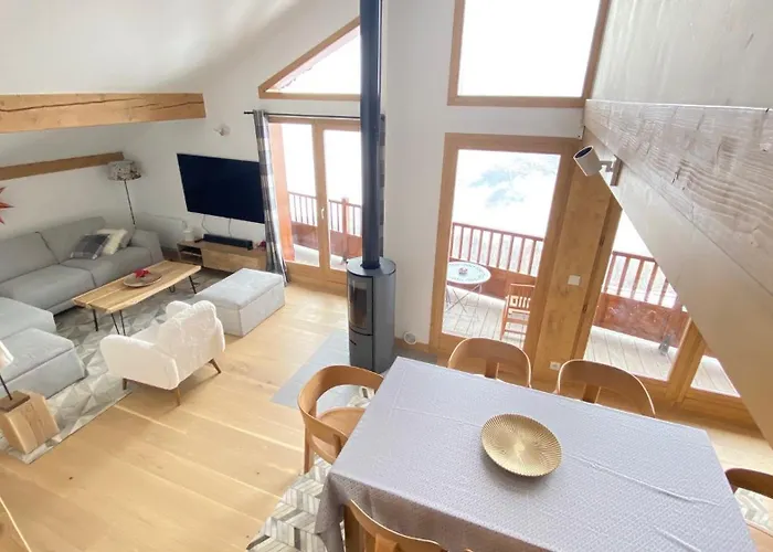 La Bergerie 10-12 Personnes Au Pied Des Pistes A Montalbert La Plagne